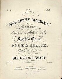 Rose Softly Blooming! - Romance - From Spohr's Opera Azor & Zemira - In the key of F major
