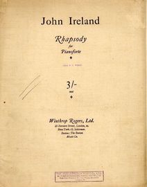 Ireland - Rhapsody for Pianoforte