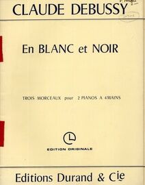 Debussy - En Blanc et Noir - Trois Morceaux pour 2 Pianos a 4 Mains