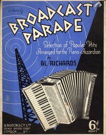 Broadcast Parade - Selection of Popular Hits for Piano Accordion