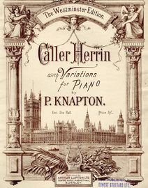 Caller Herrin with Variations for Piano - The Westminster Edition