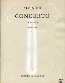 Albinoni - Concerto for Oboe and Piano - Op. 7, No. 3