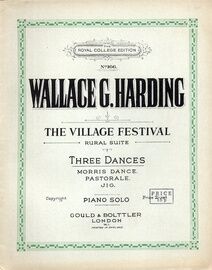 The Village Festival - Rural Suite of Three Dances - Piano Solos