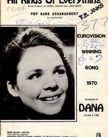 All Kinds Of Everything - Euro Vision Winning Song 1970 - Arrangement For Small Dance Band