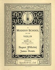A Modern School for the Violin - Book 1b - First Book of Studies
