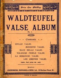 Waldteufel Valse Album - No.1