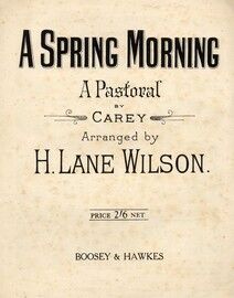 A Spring Morning -  A Pastoral - No.2 in F major for High Voice