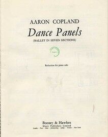 Aaron Copland - Dance Panels (Ballet in Seven Sections) - Reduction for Piano Solo