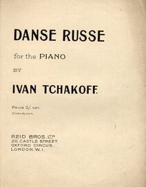 Danse Russe for the Piano - Piano Solo
