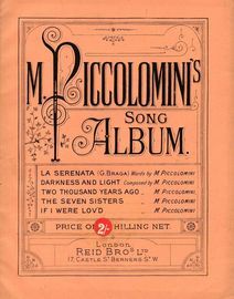M. Piccolomini's Song Album