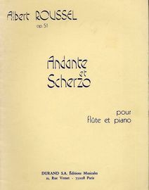 Andante et Scherzo - Pour flute et piano - Op. 51 - Piano and Flute