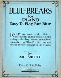 Blue Breaks - Easy to Play But Blue - For Piano
