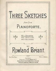 No.1, Gavotte from three sketches