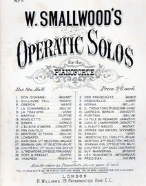 Beatrice Di Tenda, No. 21 of "W Smallwood's Operatic Solos for the Pianoforte"