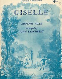 Giselle - A Ballet in 2 Acts for piano solo