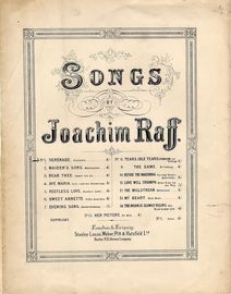 Serenade (Standchen) - From Songs of Joachim Raff No. 6