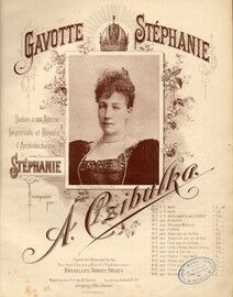 Gavotte - Stephanie, Opus 312, No. 1 a 2 mains