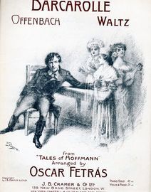 Barcarolle, on motives from Offenbach's opera "Tales of Hoddman"