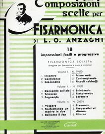 Composizioni scelte per Fisarmonica - Volume I - Edition No. 19610