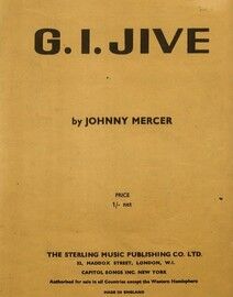 G. I. Jive - Song Version - Medium Boogie Tempo