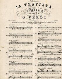 Di Provenza Il Mar, No. 7 of "La Travatia" for baritone voice