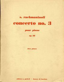 Concerto No. 3 - Pour Deux Piano - Op. 30