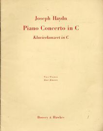 Piano Concerto in C - For Two Pianos Four Hands