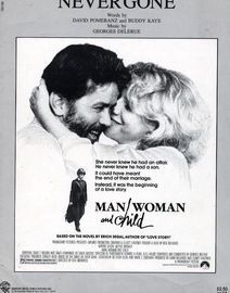 Never Gone - From the Paramount Picture "Man, Woman and Child" - For Piano and VOice with Guitar chord symbols