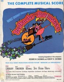 Bedknobs and Broomsticks - The Complete Musical Score from the Walt Disney Productions - For Voice and Piano with Chords