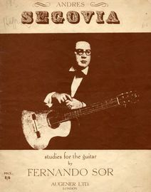 Andres Segovia - Twenty studies for the guitar