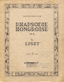 Rhapsodie Hongroise - No. 2 - Piano Solo - Grafton Classic No.106