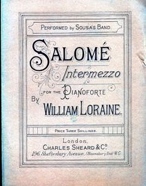 Salome, intermezzo