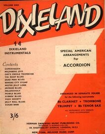 Dixieland - 14 Dixieland Instrumentals for Piano Accompaniment - Special American arrangements for Accordion