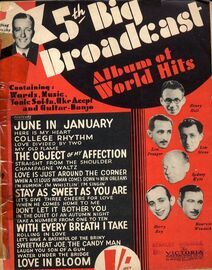 5th Big Broadcast Album of World Hits - Containing Words,Music, Tonic Sol -fa, Uke Accpt. and Guitar Banjo