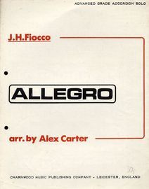 Allegro - Advanced Grde Accordion Solo