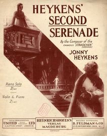 Heykens' Second Serenade - Piano Solo