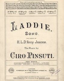 Laddie - Song - In the key of B flat