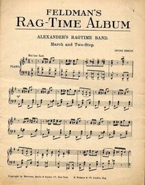 Feldman's Ragtime Album - For Piano
