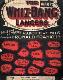 Warner's The Whiz Bang Lancers - Introducing All the Latest Quick Fire Hits - For Piano