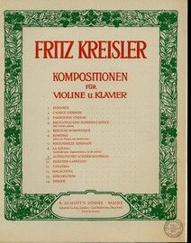 Altdeutsches Schäfer-Madrigal - Fritz Kreisler - Kompositionen für Violine und Klavier No. 9 - Violin and Piano