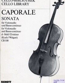 Caporale - Sonata in D minor - For Cello and Basso Continuo (Piano)