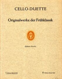 Cello Duette - Originalwerke der Fruhklassik - Heft 1