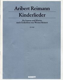 Kinderlieder - For Soprano and Piano