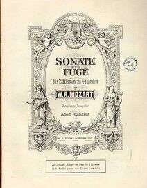 Mozart - Sonate und Fuga for Two Pianos