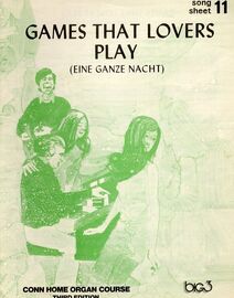 Games that lovers play (Eine Ganze Nacht) - Conn Home Organ Course
