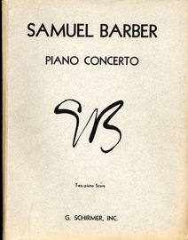 Piano Concerto - Two-piano Score - Op. 38