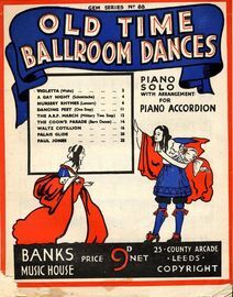 Old Time Ballroom Dances - Piano Solo with arrangements for Piano Accordion - Gem Series