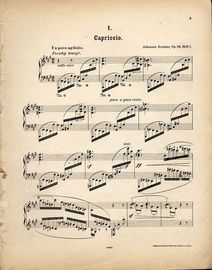 Capriccio - Op. 76, Heft I - For Piano Solo