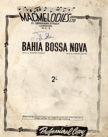 Bahia Bossa Nova - Song  - Professional Copy