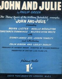 John and Julie - recorded by Eddie Calvert - from the film "John and Julie"